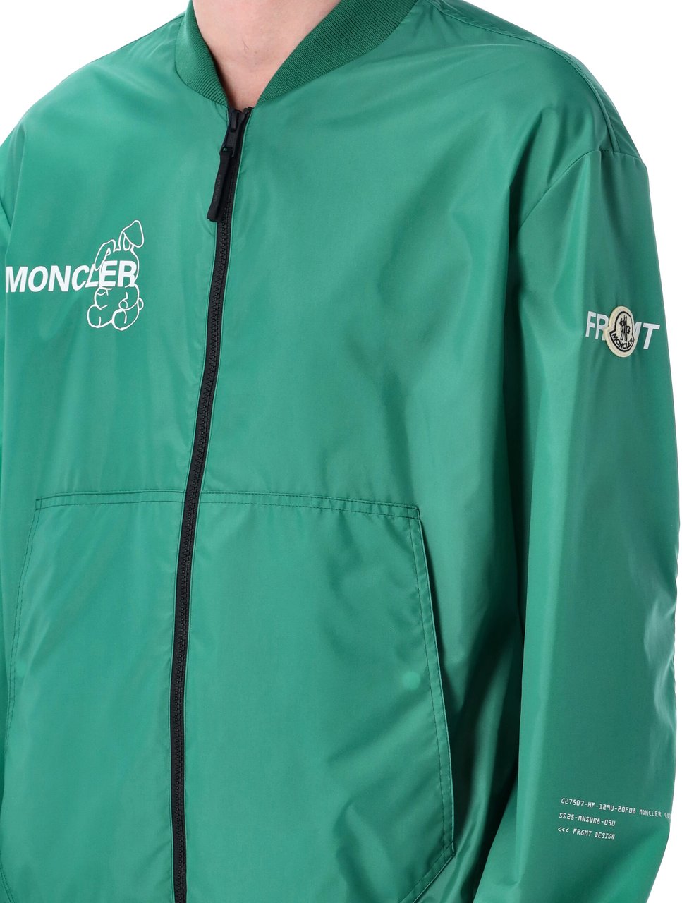Moncler Ostria Bomber Verde Groen