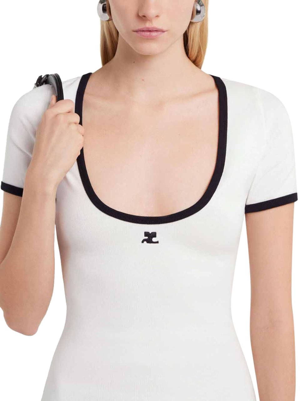 COURREGES Dresses White Wit