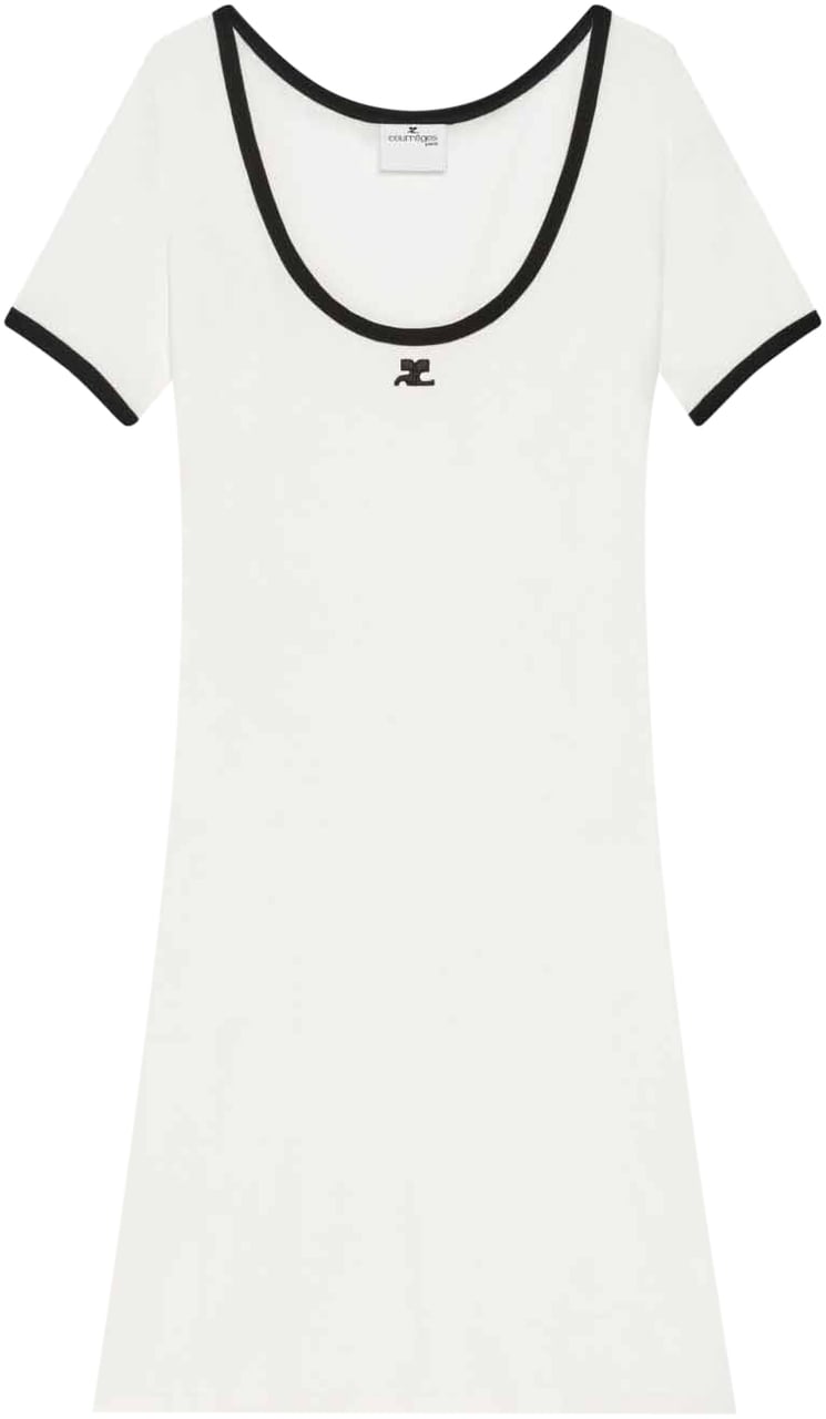 COURREGES Dresses White Wit