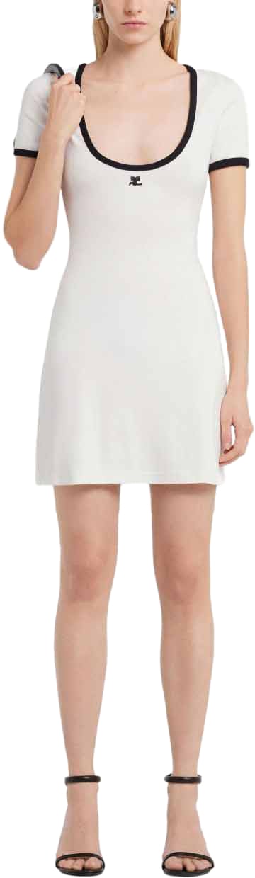 COURREGES Dresses White Wit