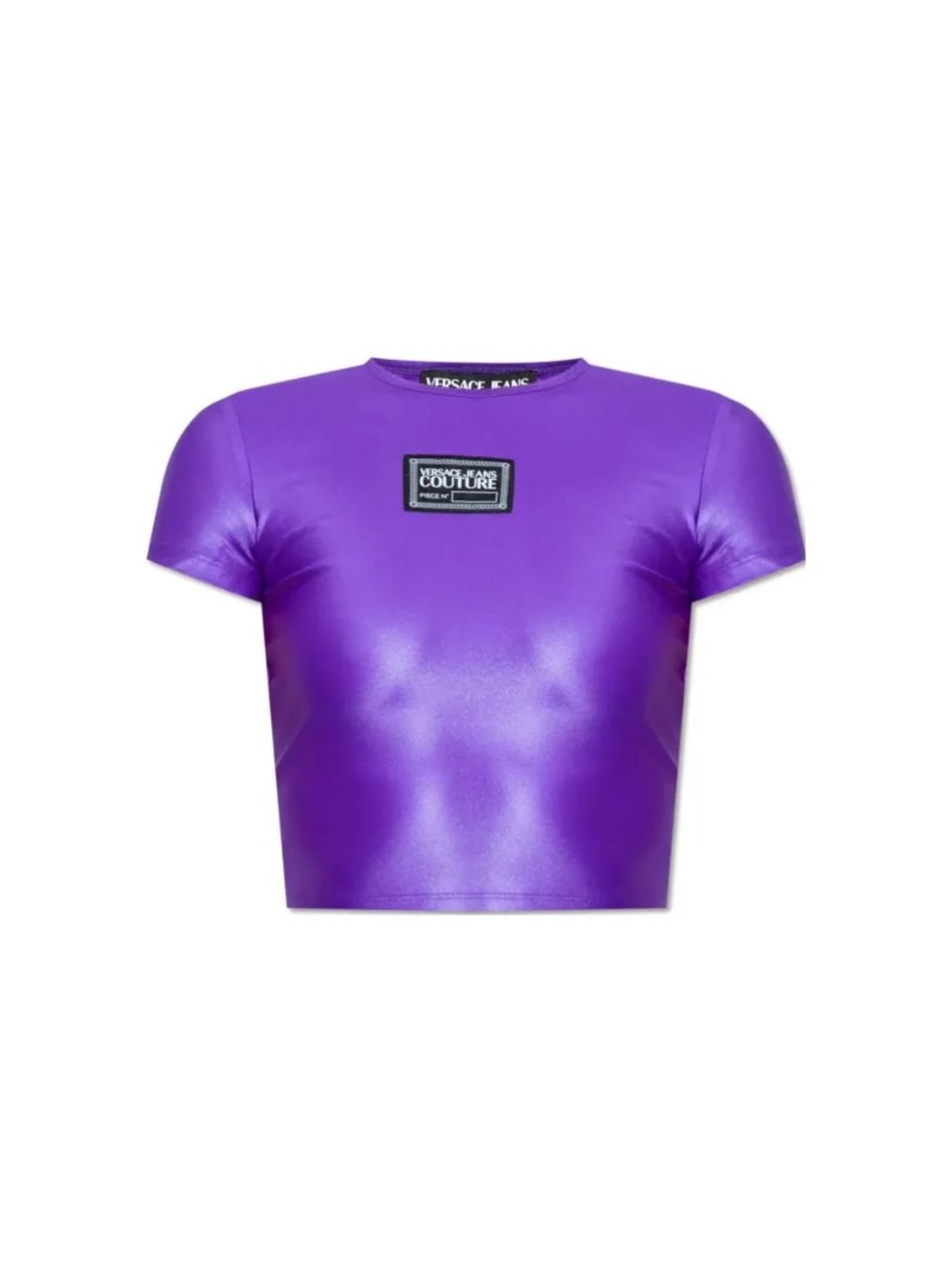 Versace Jeans Couture T-Shirts And Polos Purple Paars