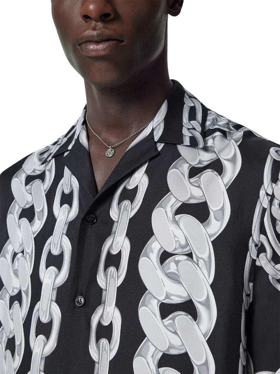 Versace Shirts Black Zwart