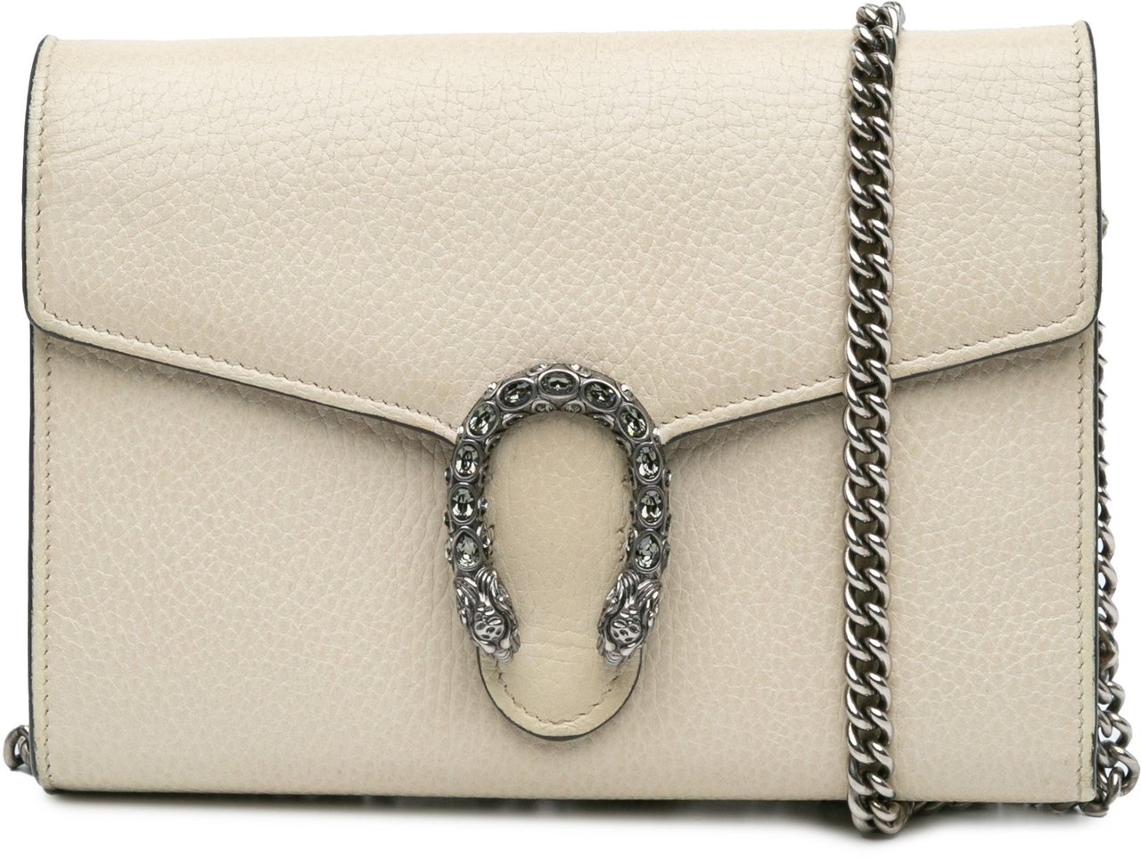 Gucci Mini Leather Dionysus Wallet on Chain Bruin