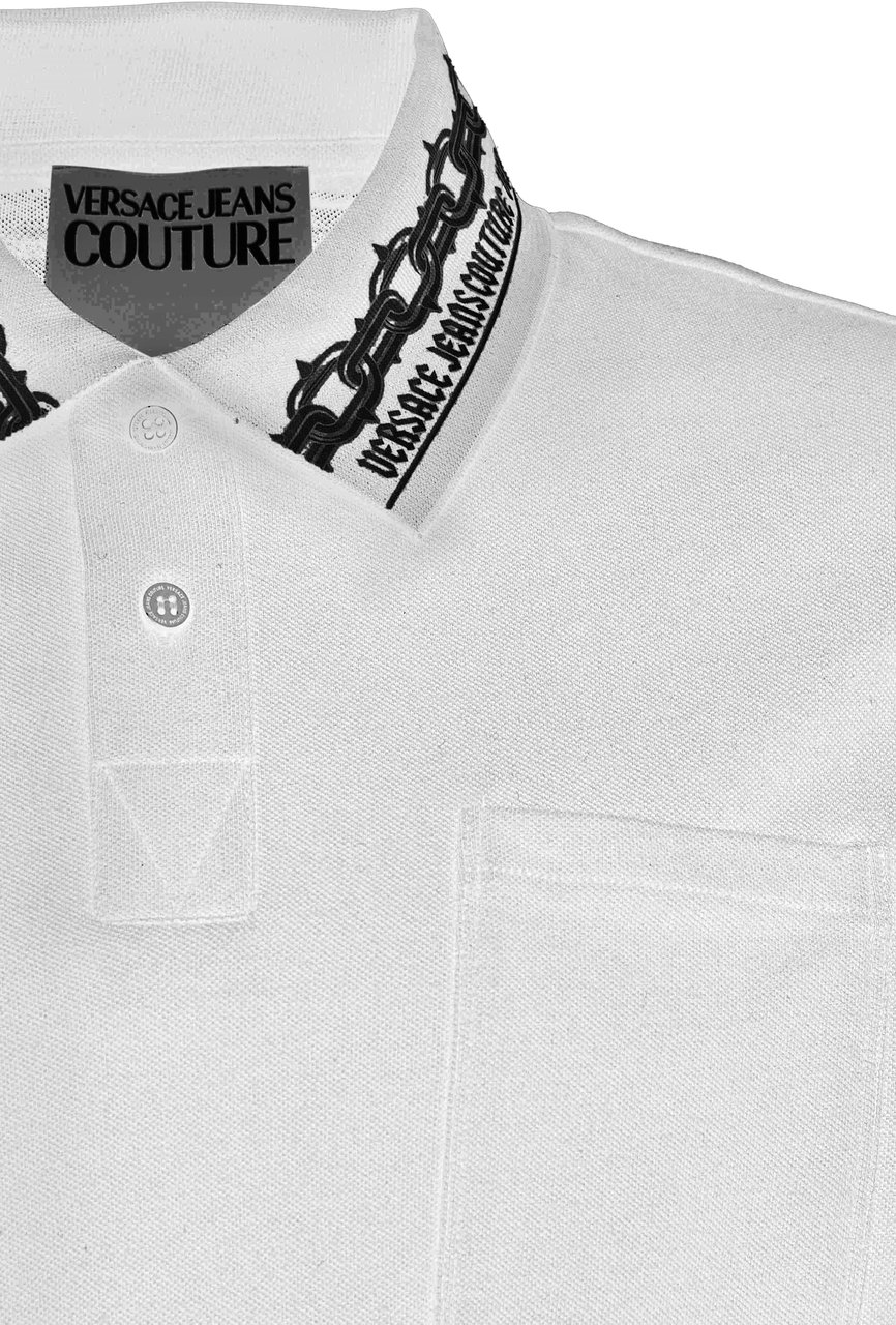 Versace Jeans Couture T-Shirts And Polos White Wit