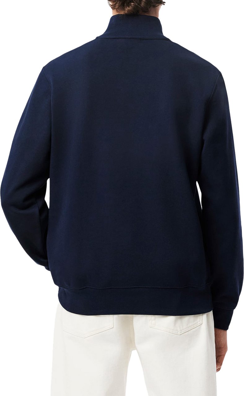Lacoste Fleece Sweatshirt Navy Blauw