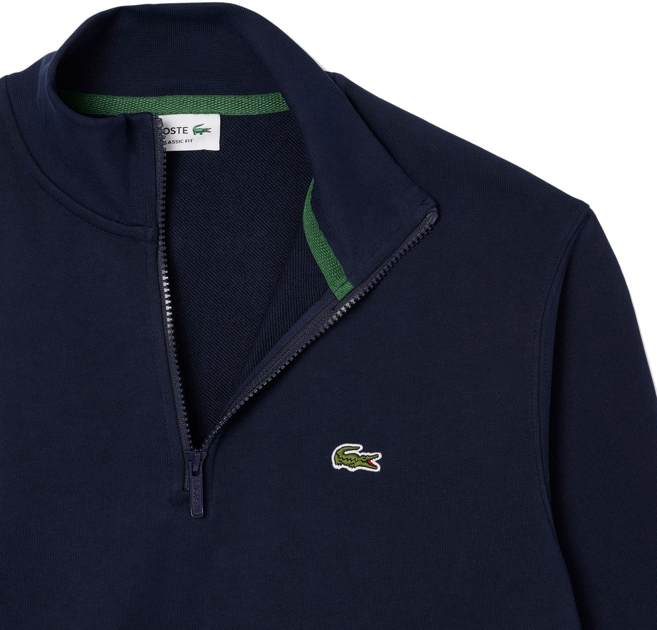 Lacoste Fleece Sweatshirt Navy Blauw