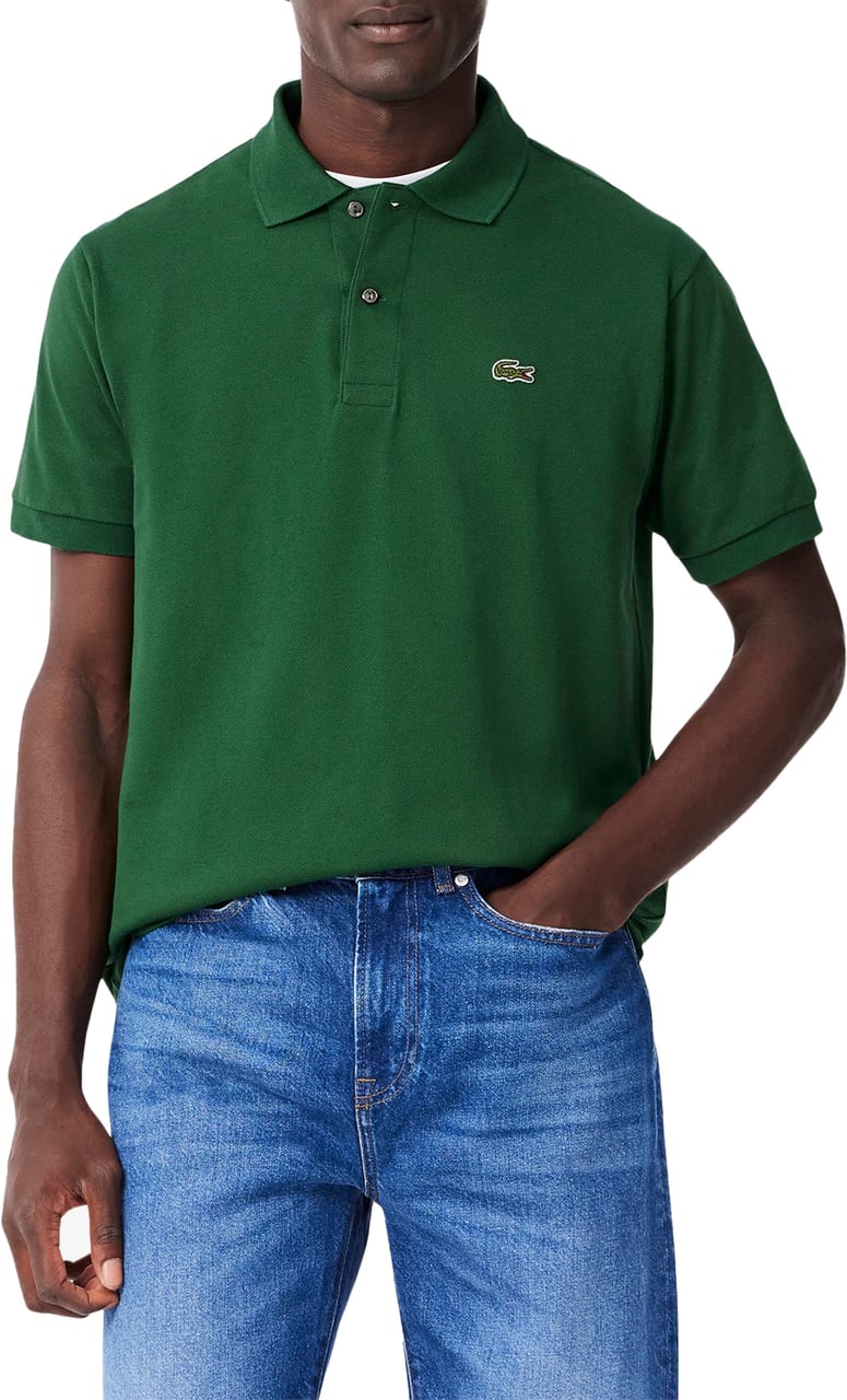 Lacoste Slim Fit Piqué Polohemd Groen Groen