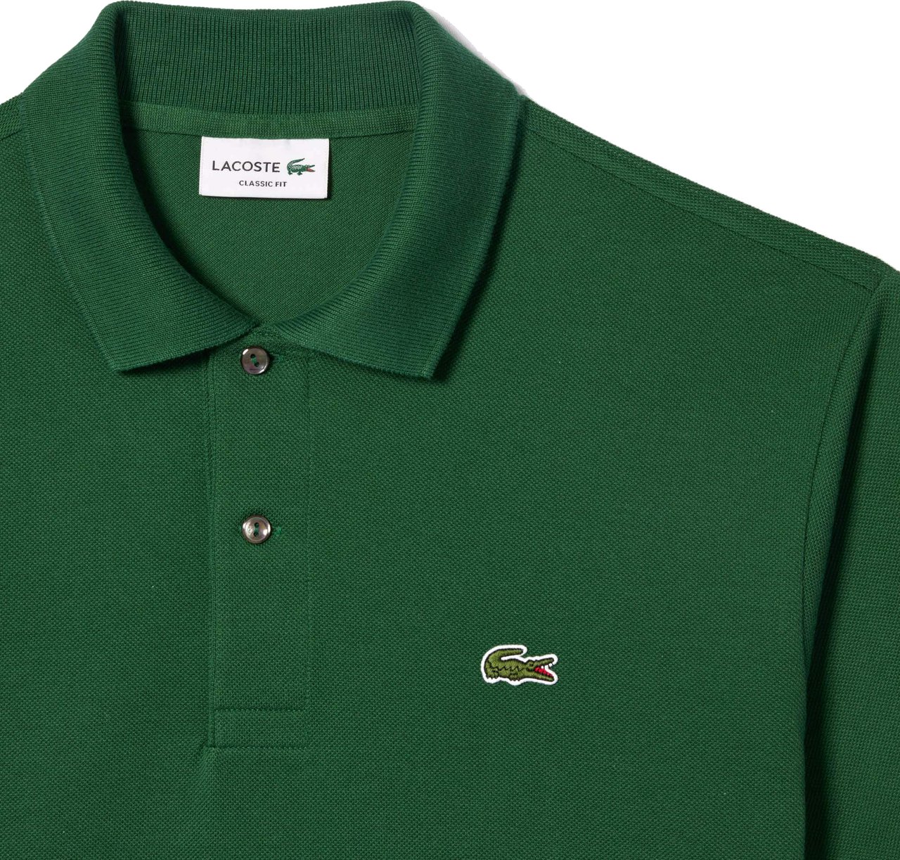 Lacoste Slim Fit Piqué Polohemd Groen Groen