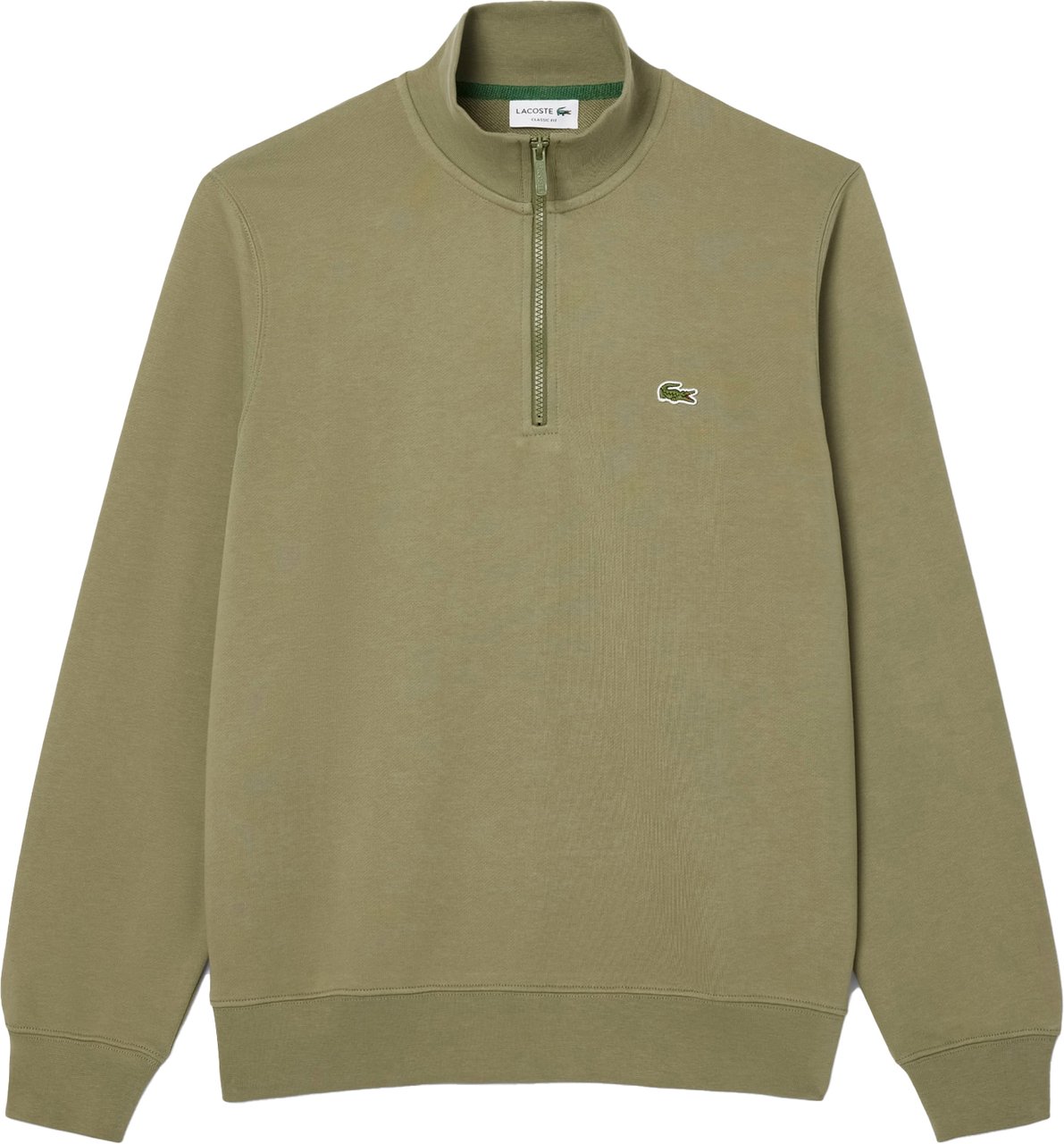Lacoste Fleece Sweatshirt Khaki Groen