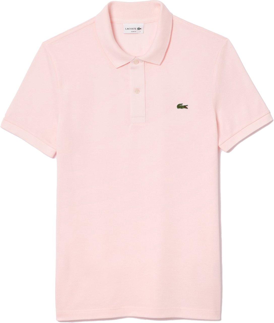 Lacoste Slim Fit Piqué Polohemd Lichtroze Roze