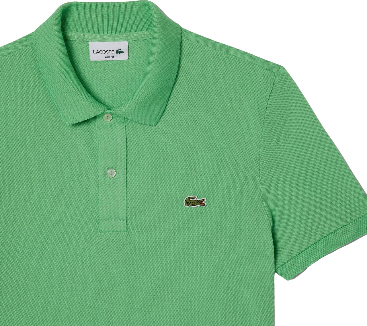 Lacoste Slim Fit Piqué Polohemd Liamon Groen