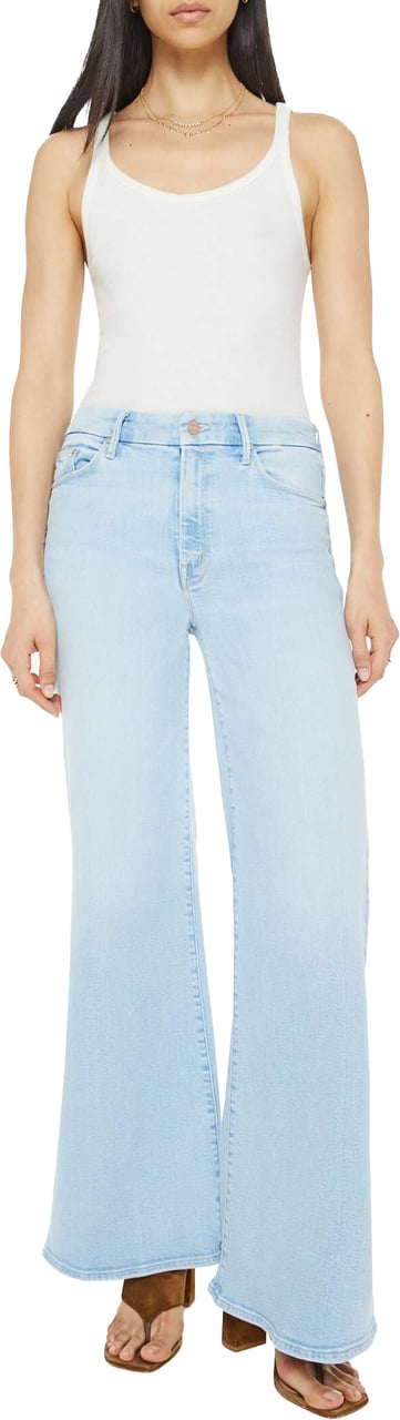 Mother Denim The Roller Sneak Blauw