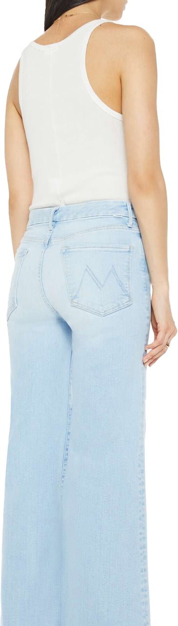 Mother Denim The Roller Sneak Blauw