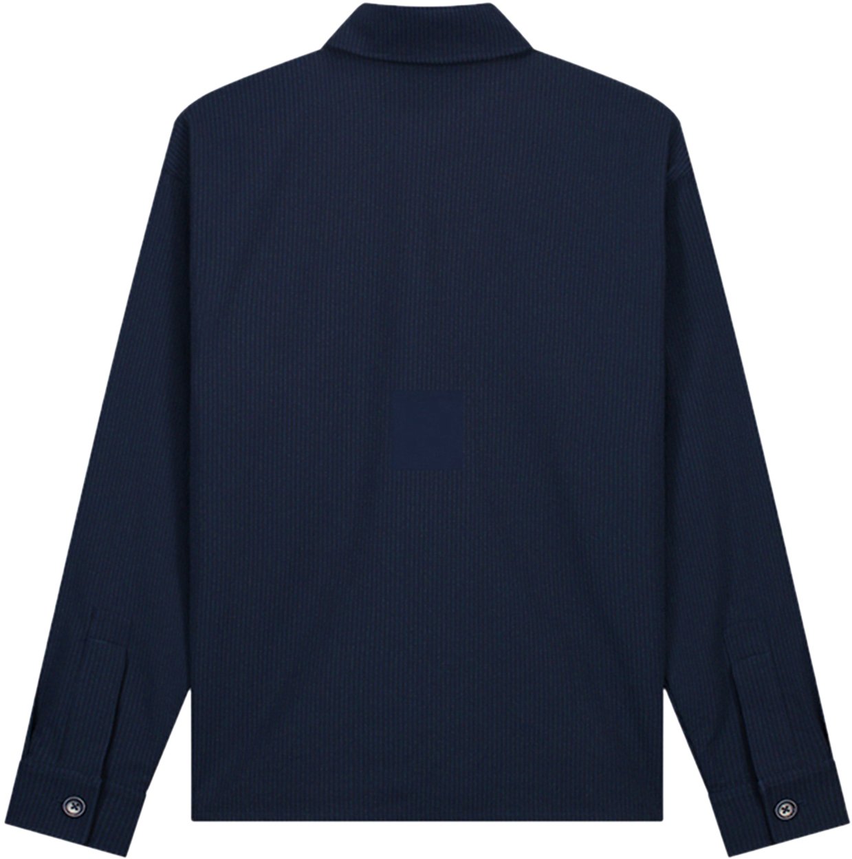 ØLÅF Bonded Pocket Overshirt Ls Blauw