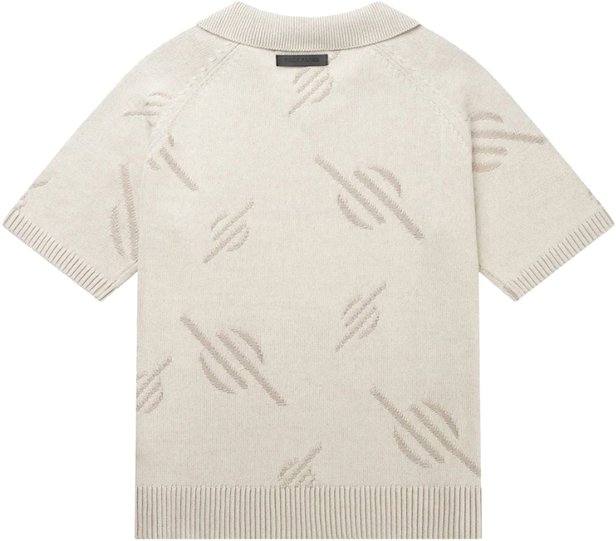 Daily Paper Monogram Polo Knit Beige