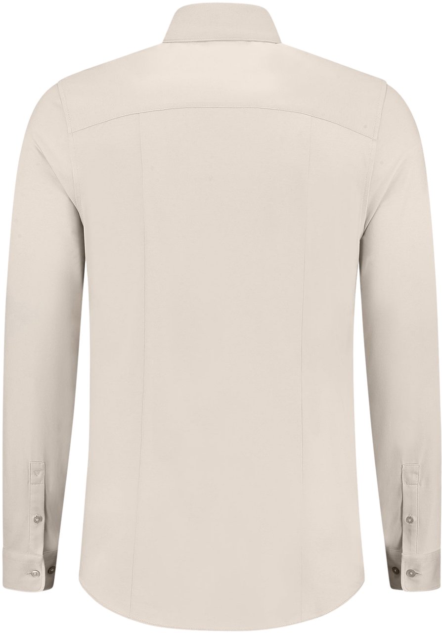 Pure Path Essentieel Jersey-shirt Beige