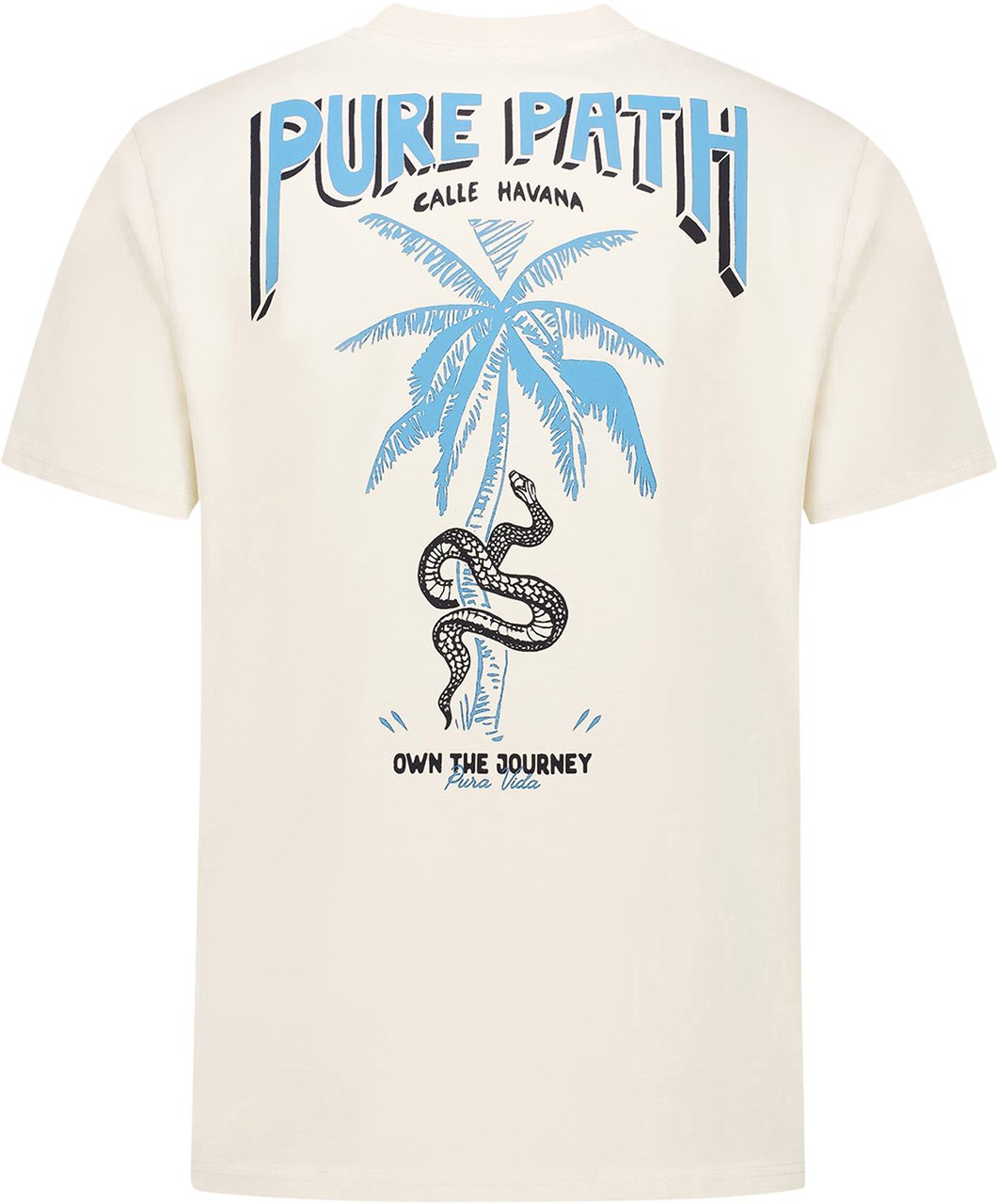 Pure Path Calle Havana T-shirt Wit