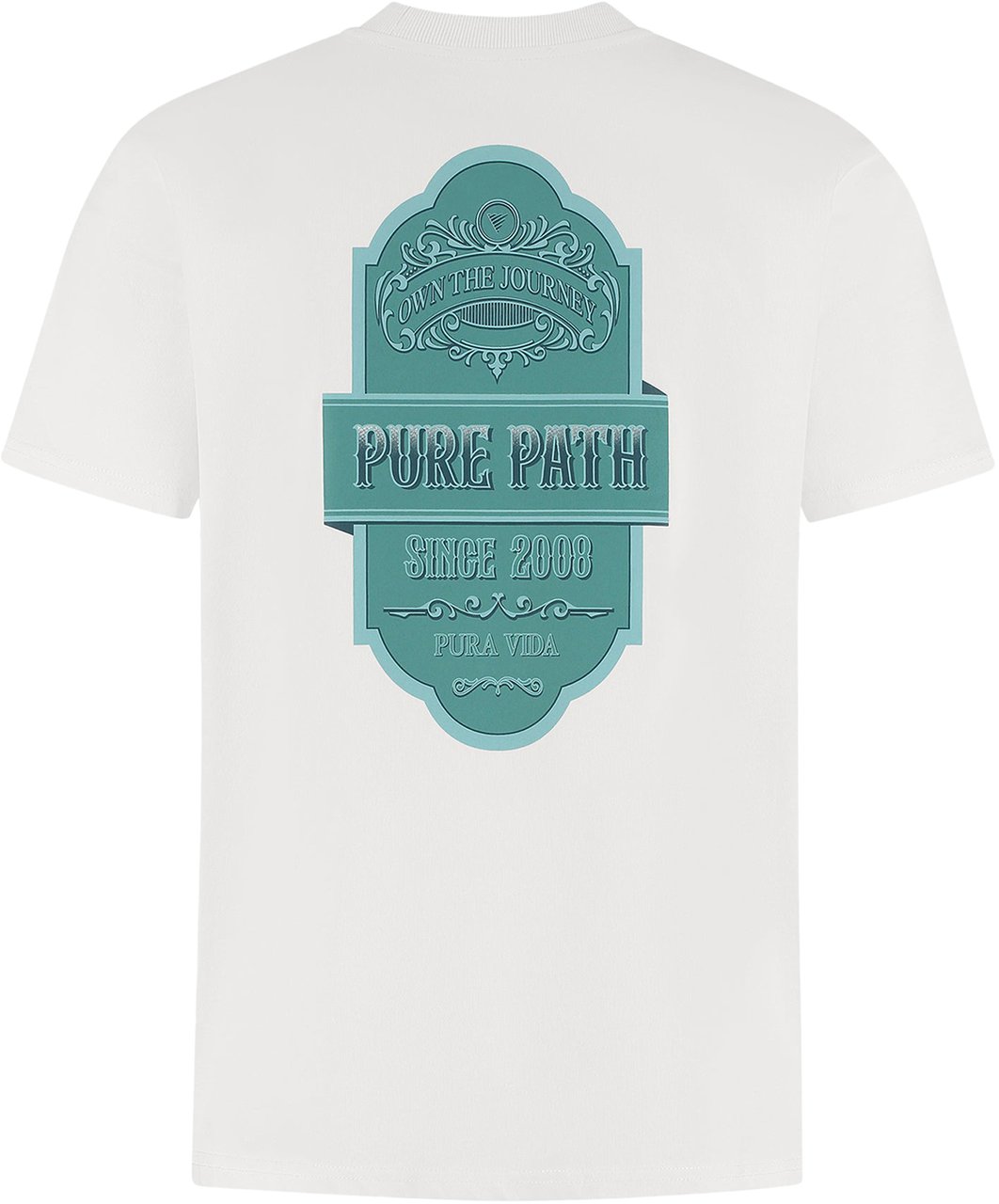 Pure Path Tee wit Wit