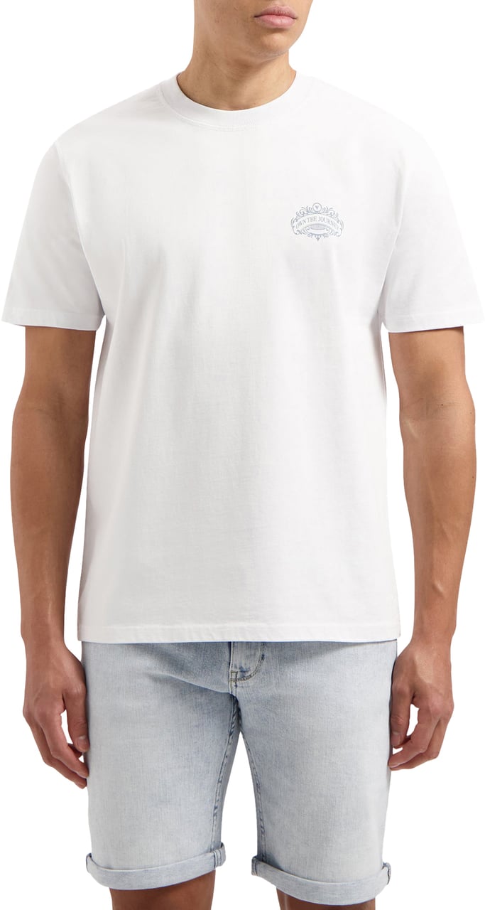 Pure Path Tee wit Wit