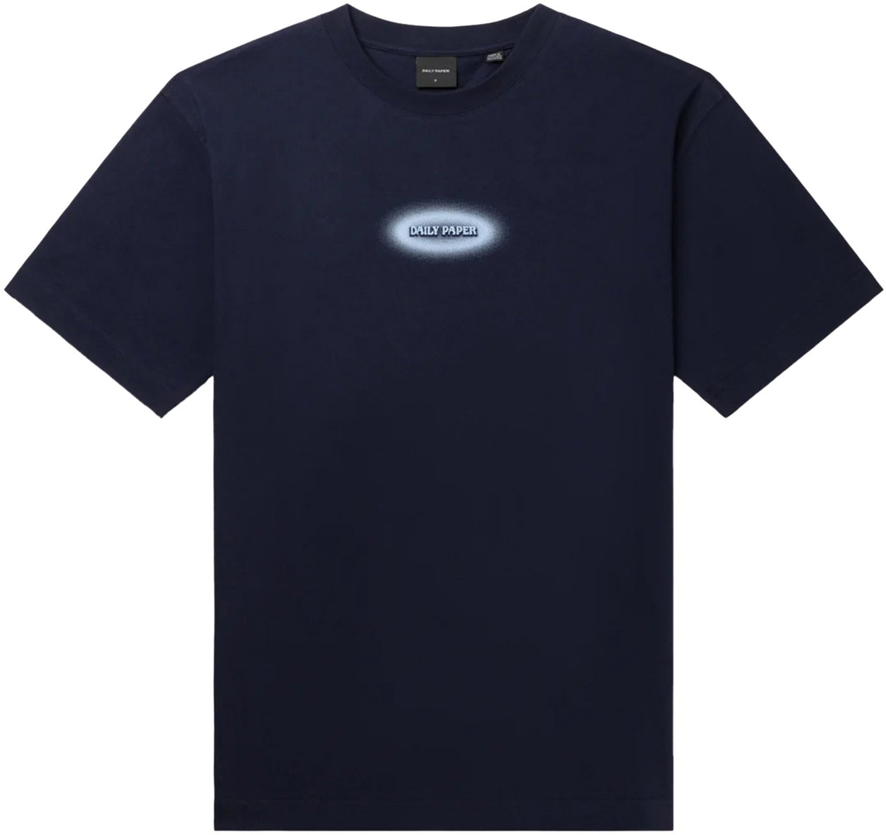Daily Paper T-shirt logo Blauw
