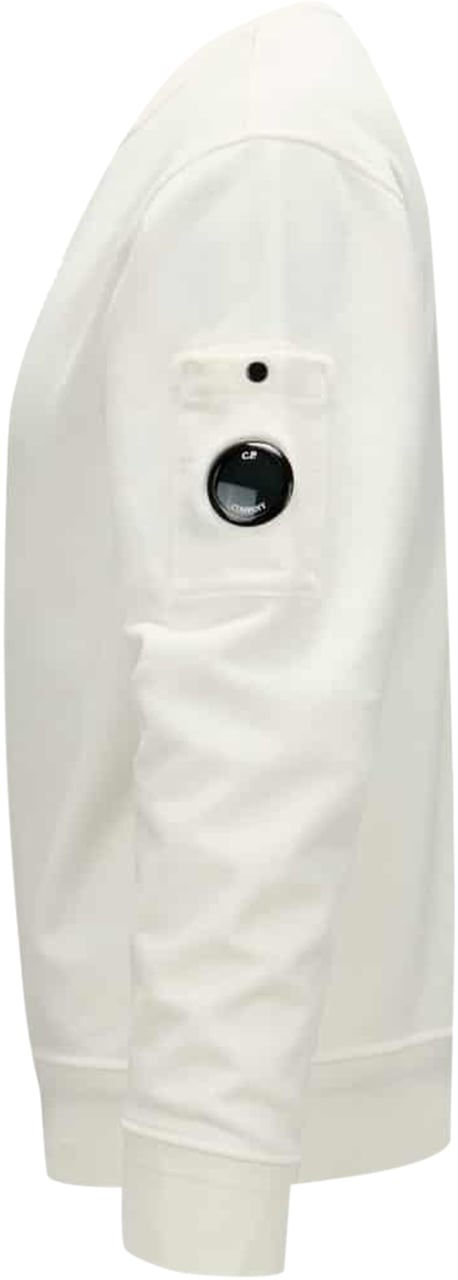 CP Company Sweater white lens Wit