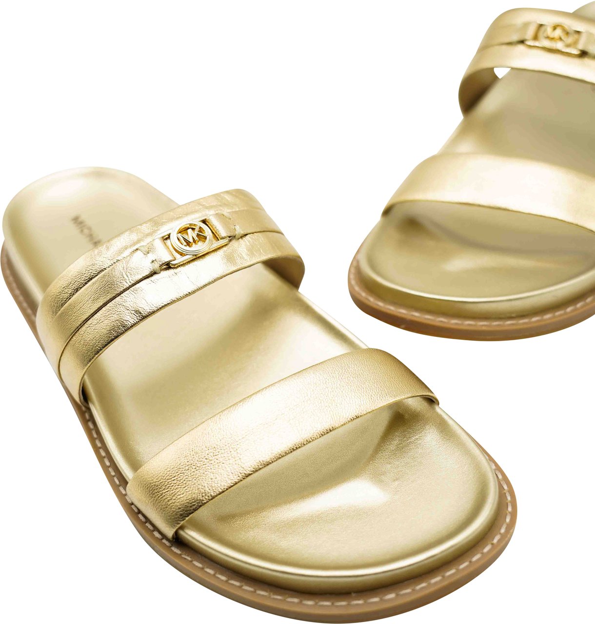 Michael Kors Mandy Flat Sandal Goud