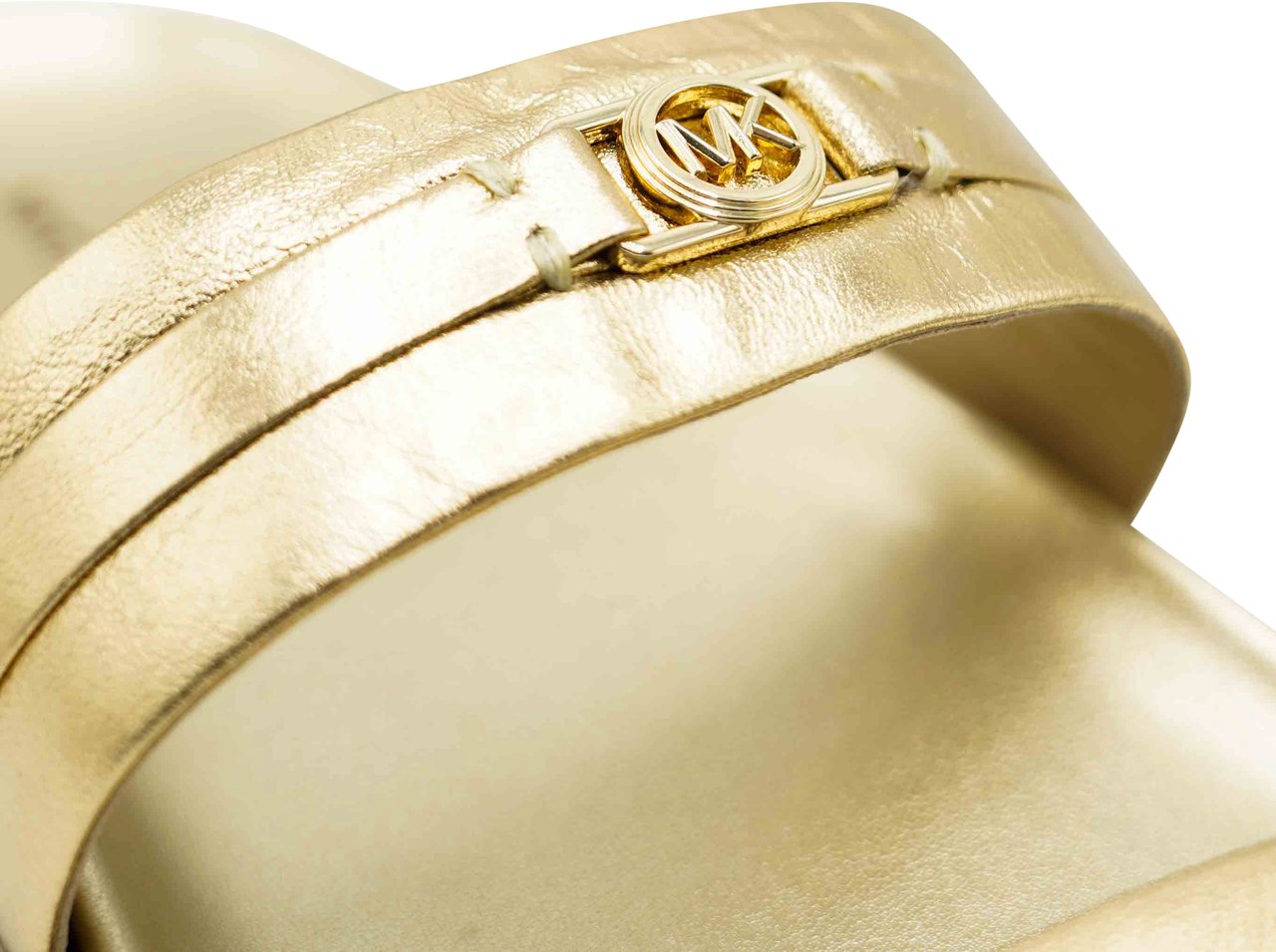 Michael Kors Mandy Flat Sandal Goud