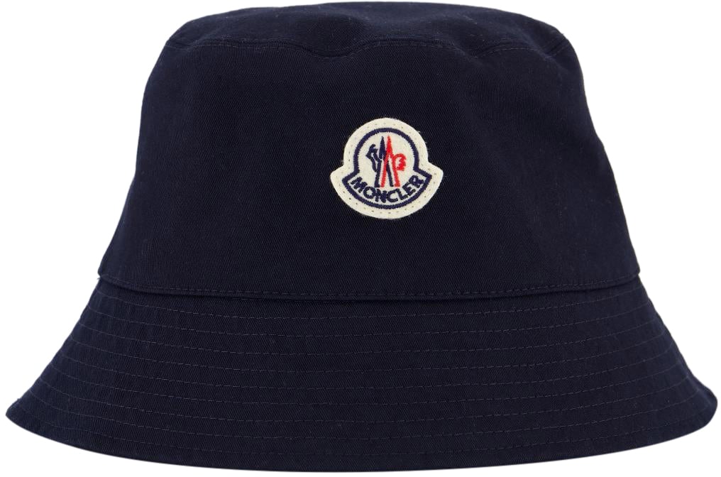 Moncler Heren Bucket Hat Blauw Blauw