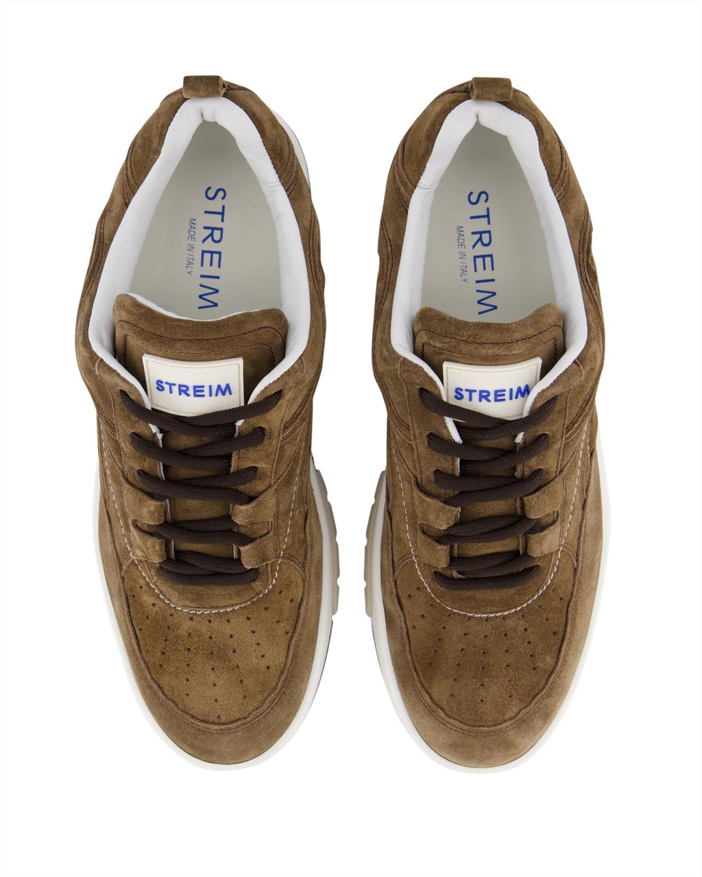 Streim the legacy Heren Primo Basket Rip Sneaker Wit Wit