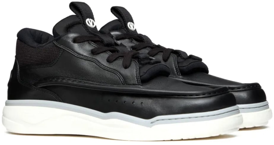 Valentino Garavani Runboot Vlogo Sneakers Zwart