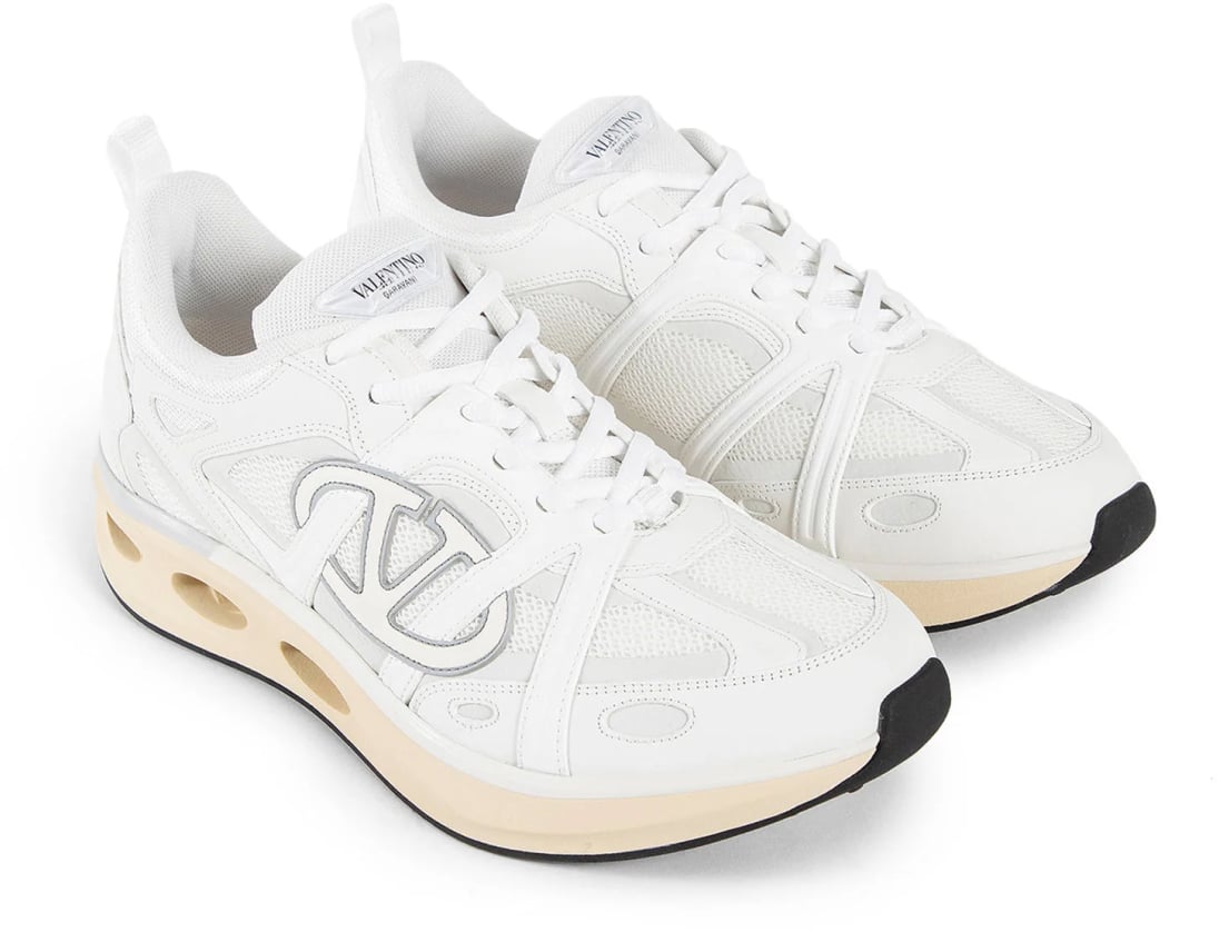 Valentino Garavani Vlogo Easyjog Sneakers Wit