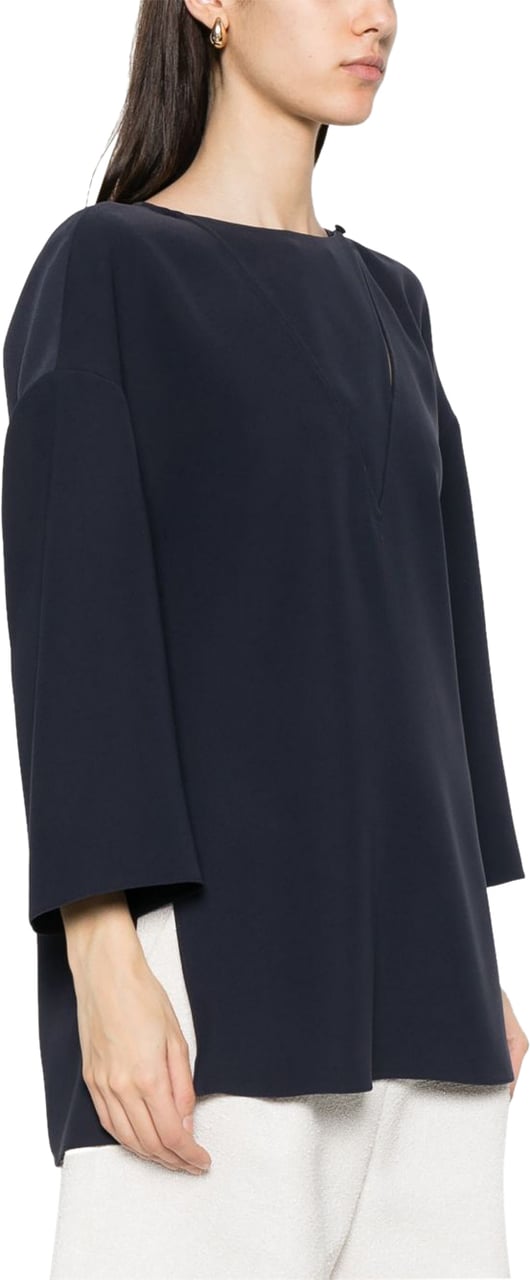 Emporio Armani Top Blue Blauw