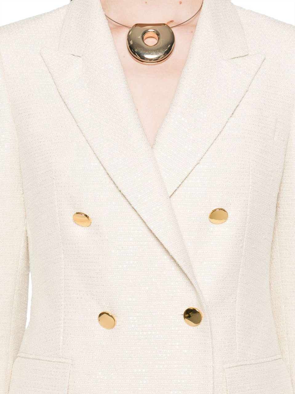 Tagliatore Jackets Ivory Wit