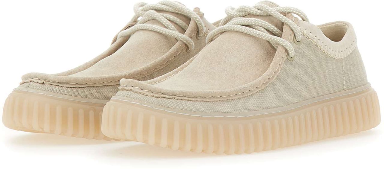 Clarks Original Flat Shoes White Wit