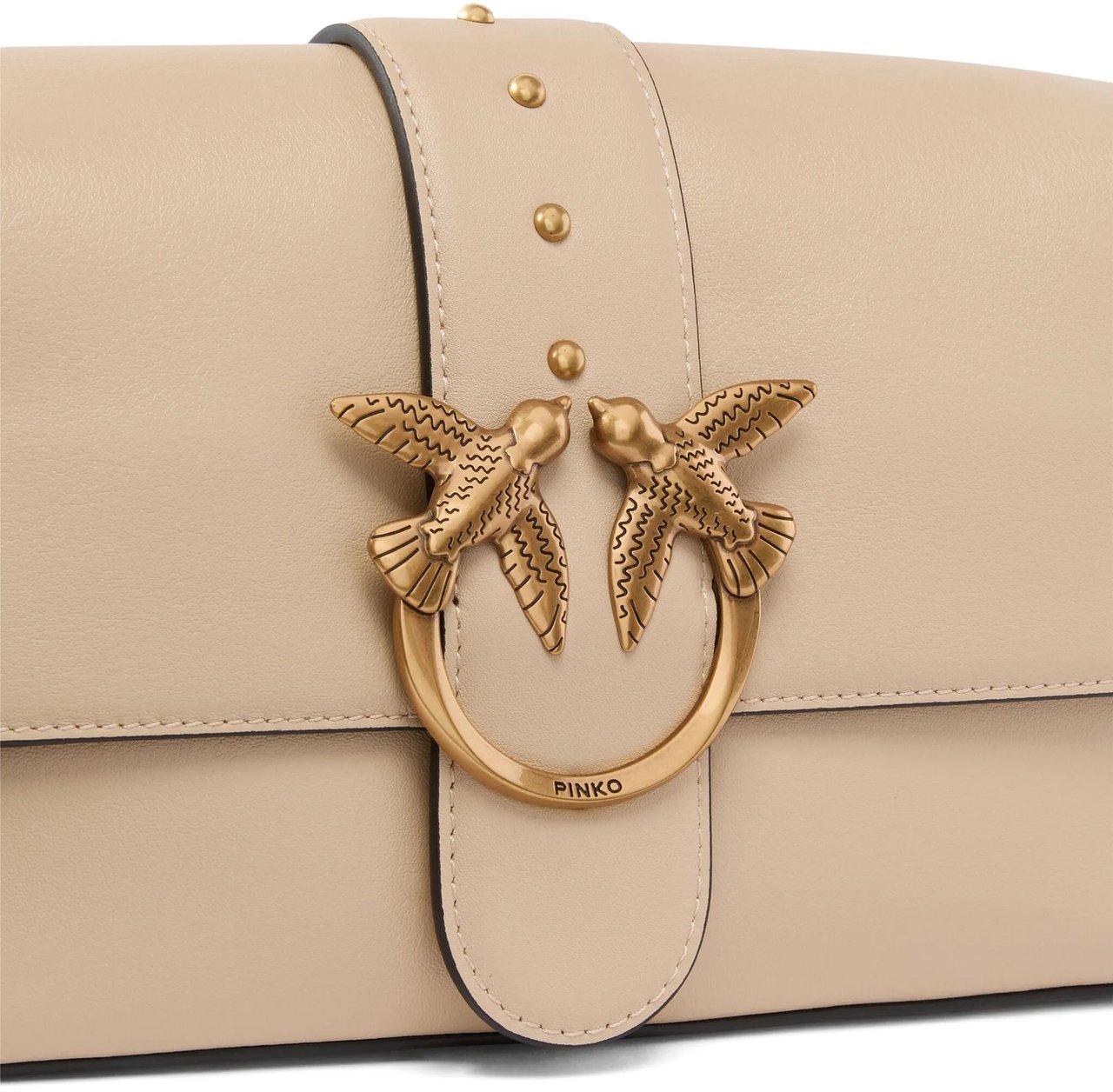 Pinko Crossbody bag 'Love One Classic' Beige