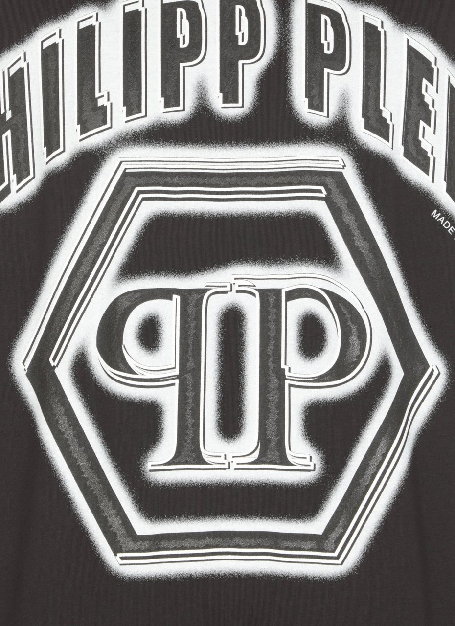 Philipp Plein T-Shirts And Polos Black Zwart