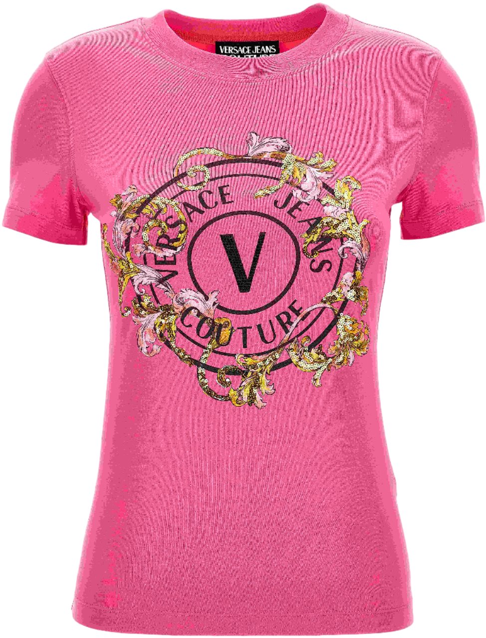 Versace Jeans Couture Dames T-shirt Roze