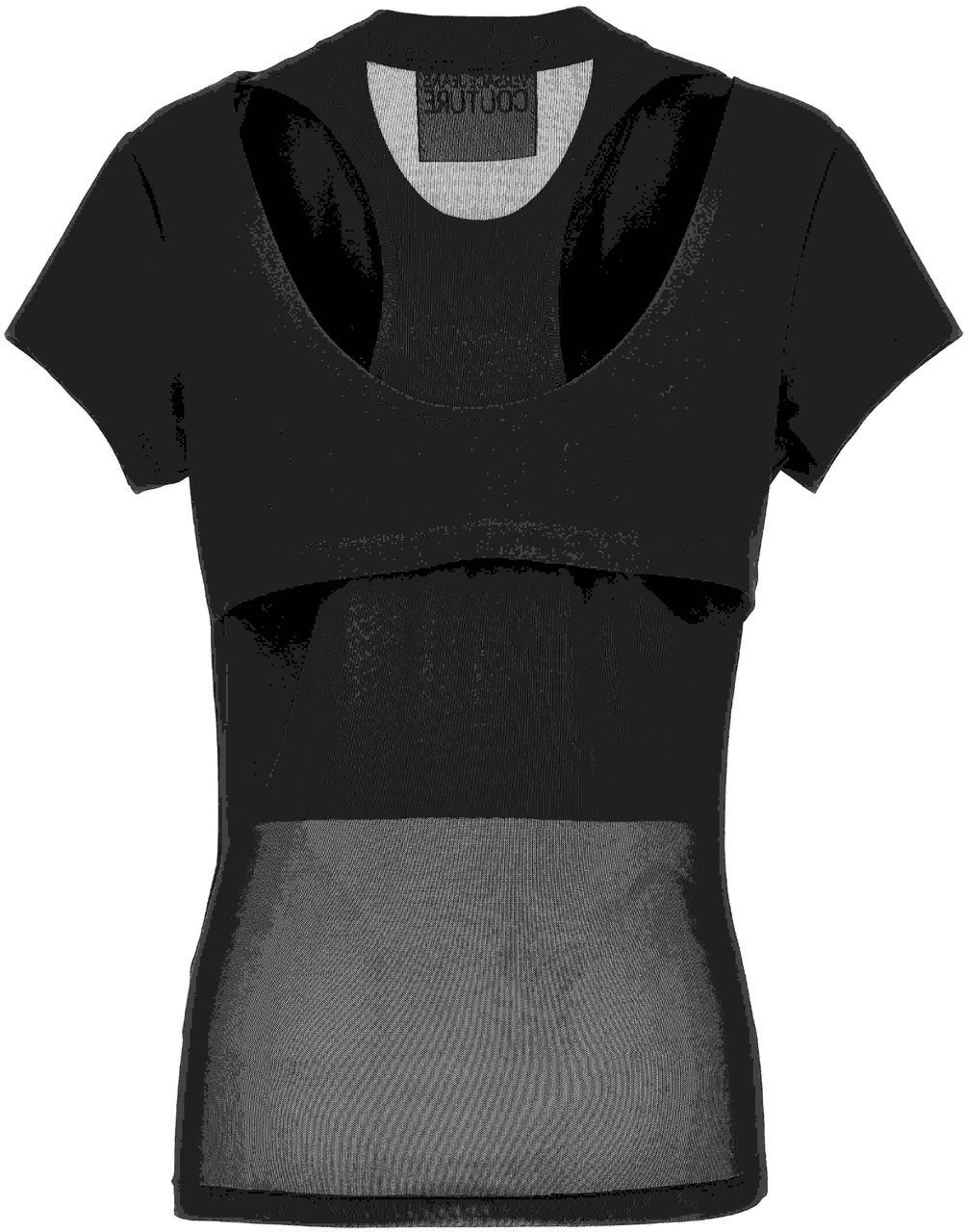 Versace Jeans Couture T-Shirts And Polos Black Zwart