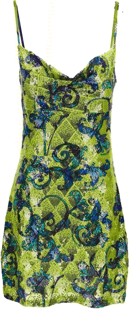 Versace Jeans Couture Dresses Green Groen