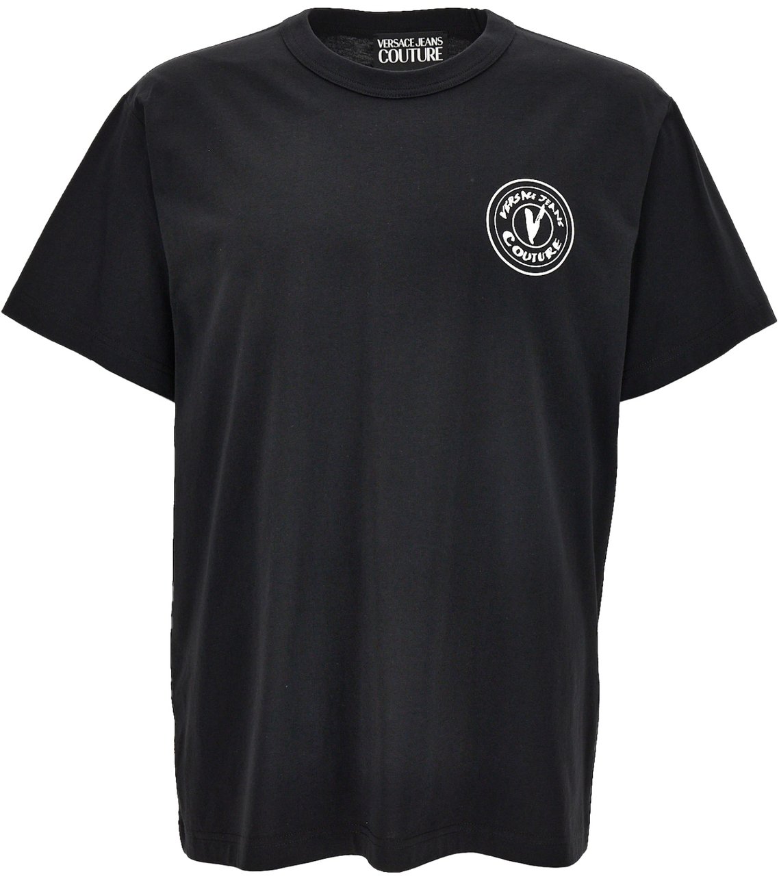 Versace Jeans Couture T-Shirts And Polos Black Zwart