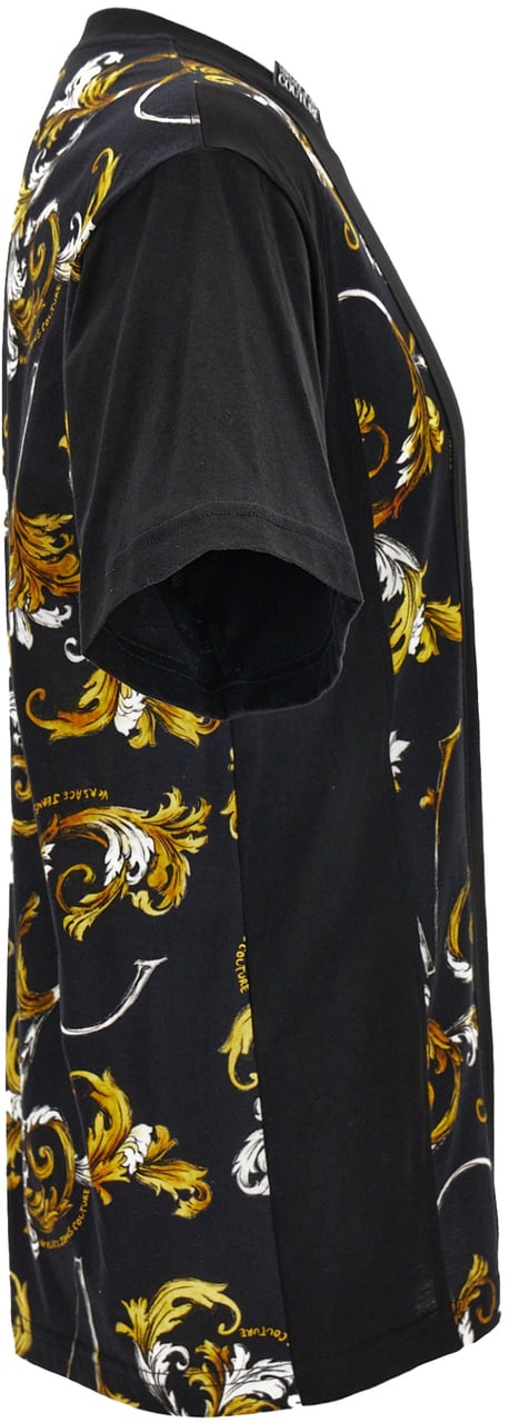 Versace Jeans Couture T-Shirts And Polos Black Zwart