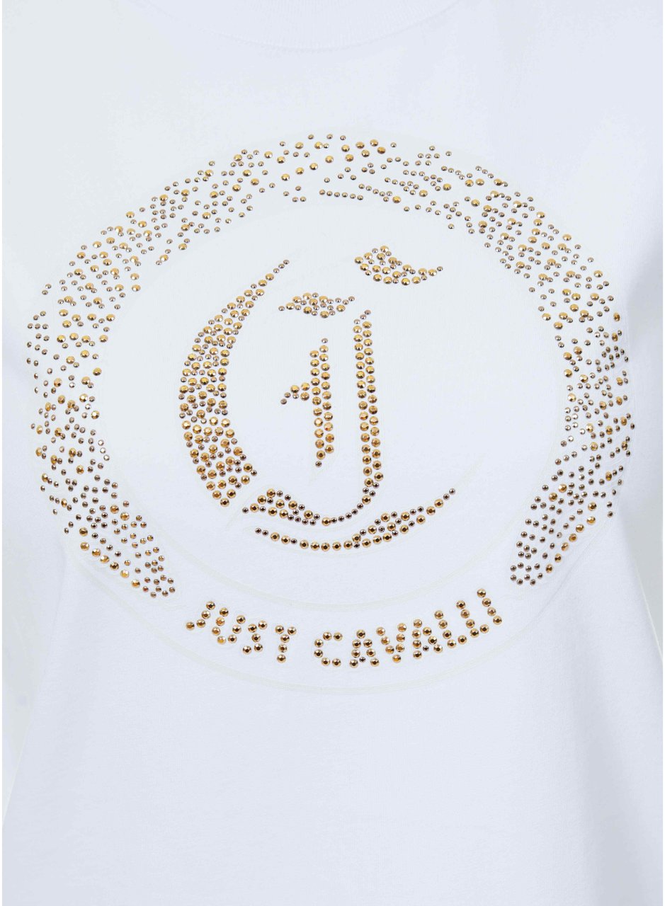 Just Cavalli T-Shirts And Polos White Wit