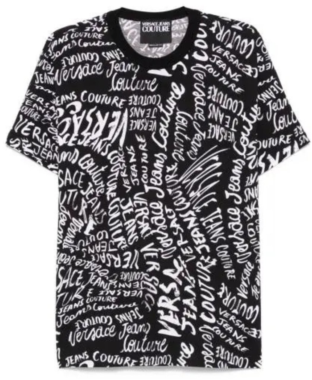 Versace Jeans Couture T-Shirts And Polos Black Zwart