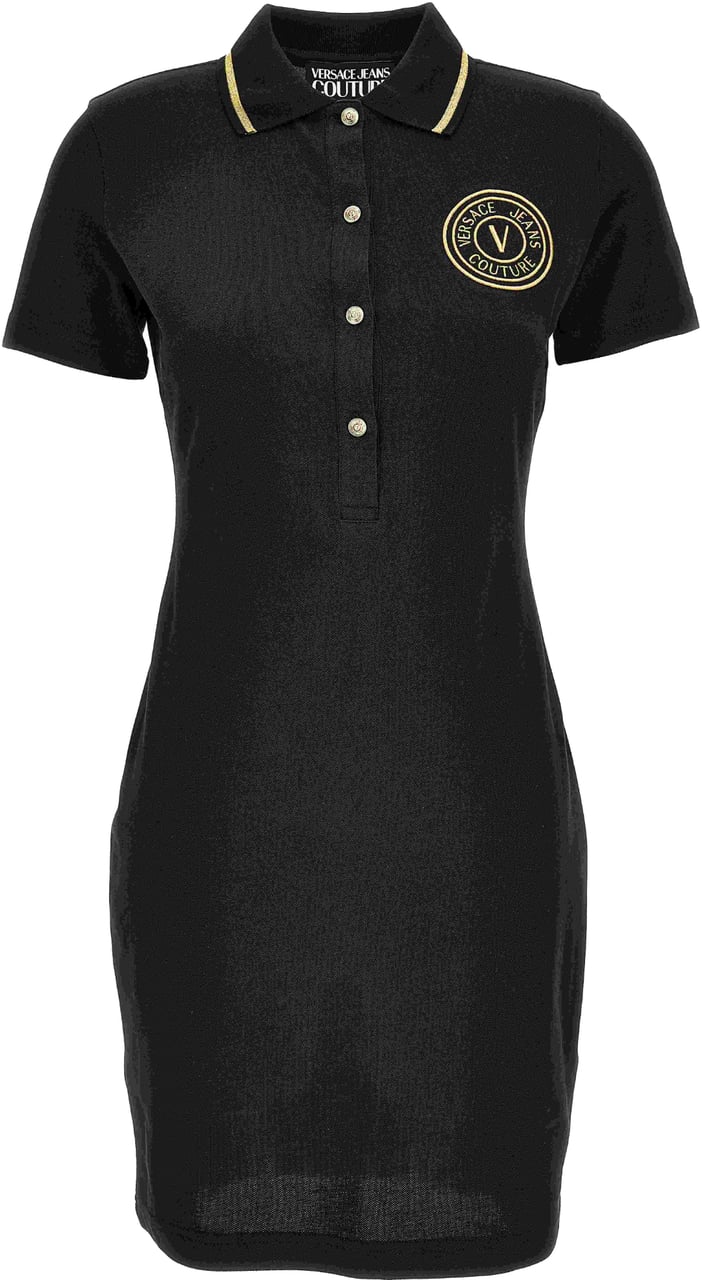 Versace Jeans Couture Dresses Black Zwart