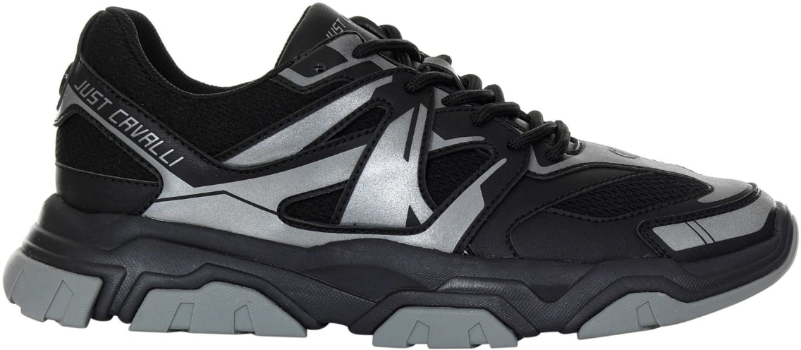 Just Cavalli Sneakers Black Zwart