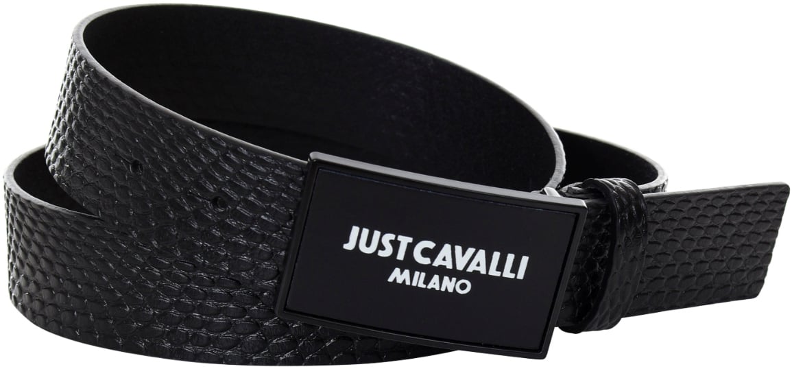 Just Cavalli Belts Black Zwart