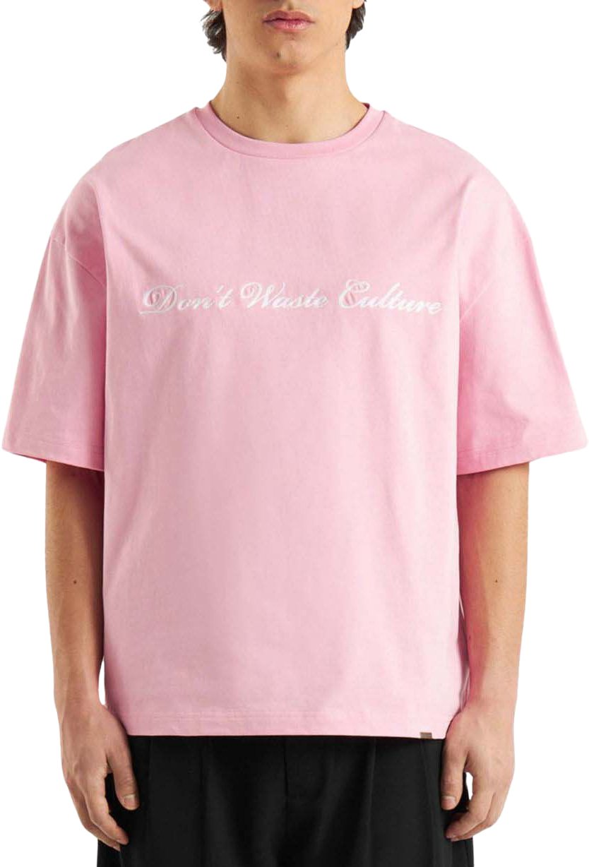 Don't Waste Culture Winta T-shirt Roze