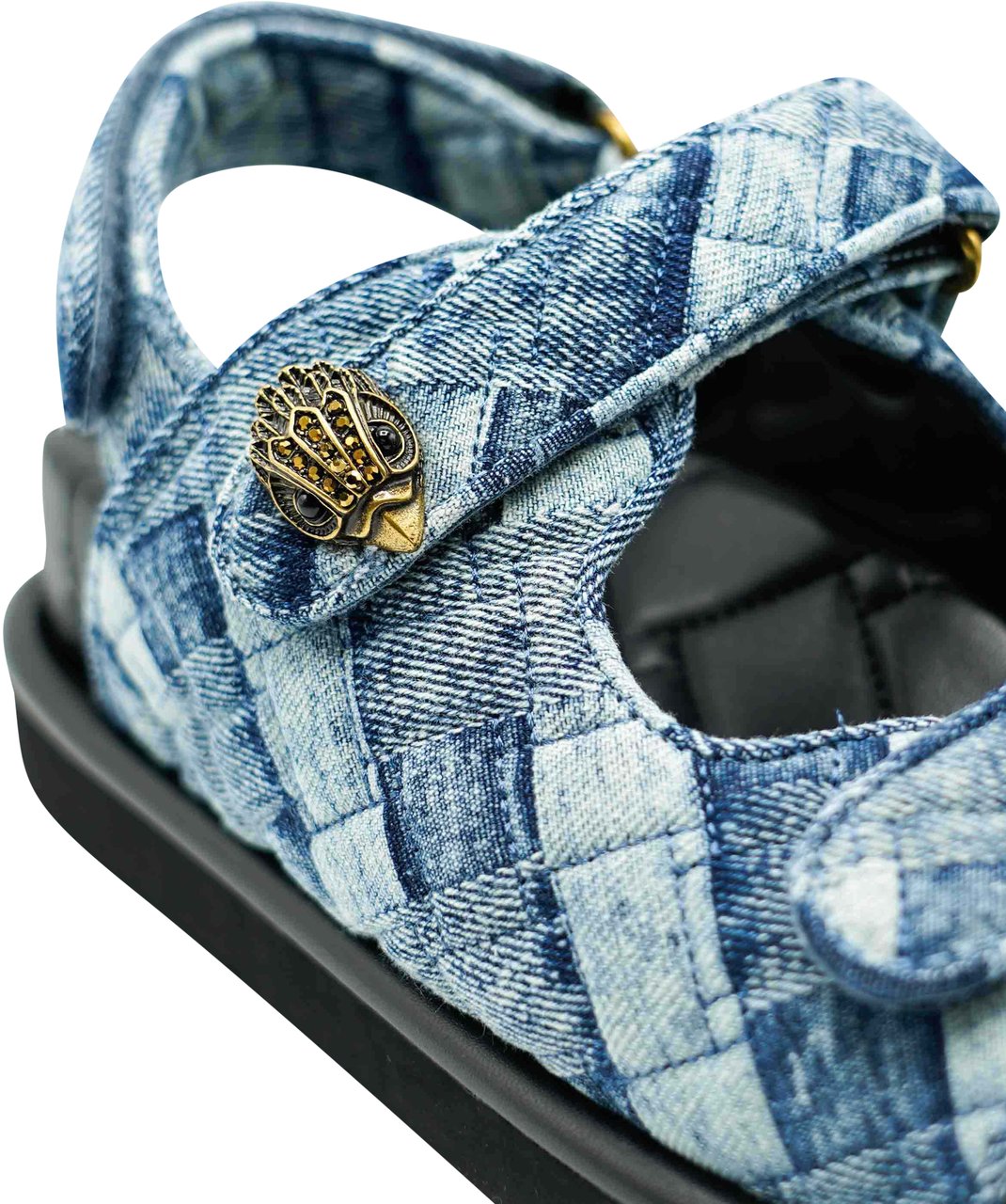 Kurt Geiger London Dames Orson Sandaal Blauw Blauw