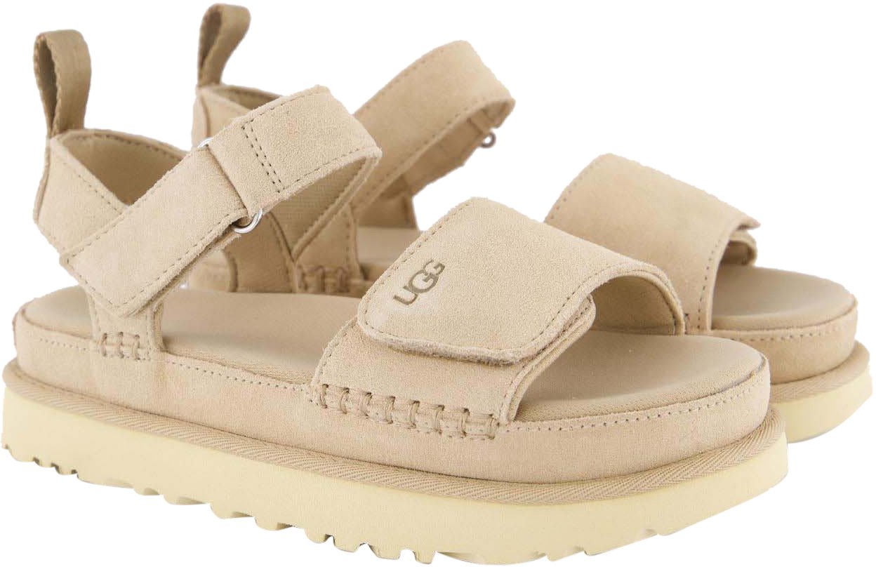 UGG Dames Goldenstar Sandaal Sand Beige