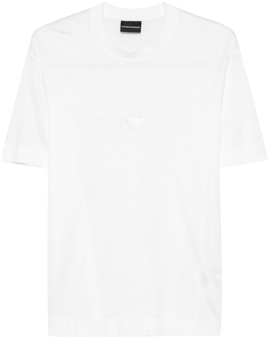 Emporio Armani T-Shirts And Polos White Wit